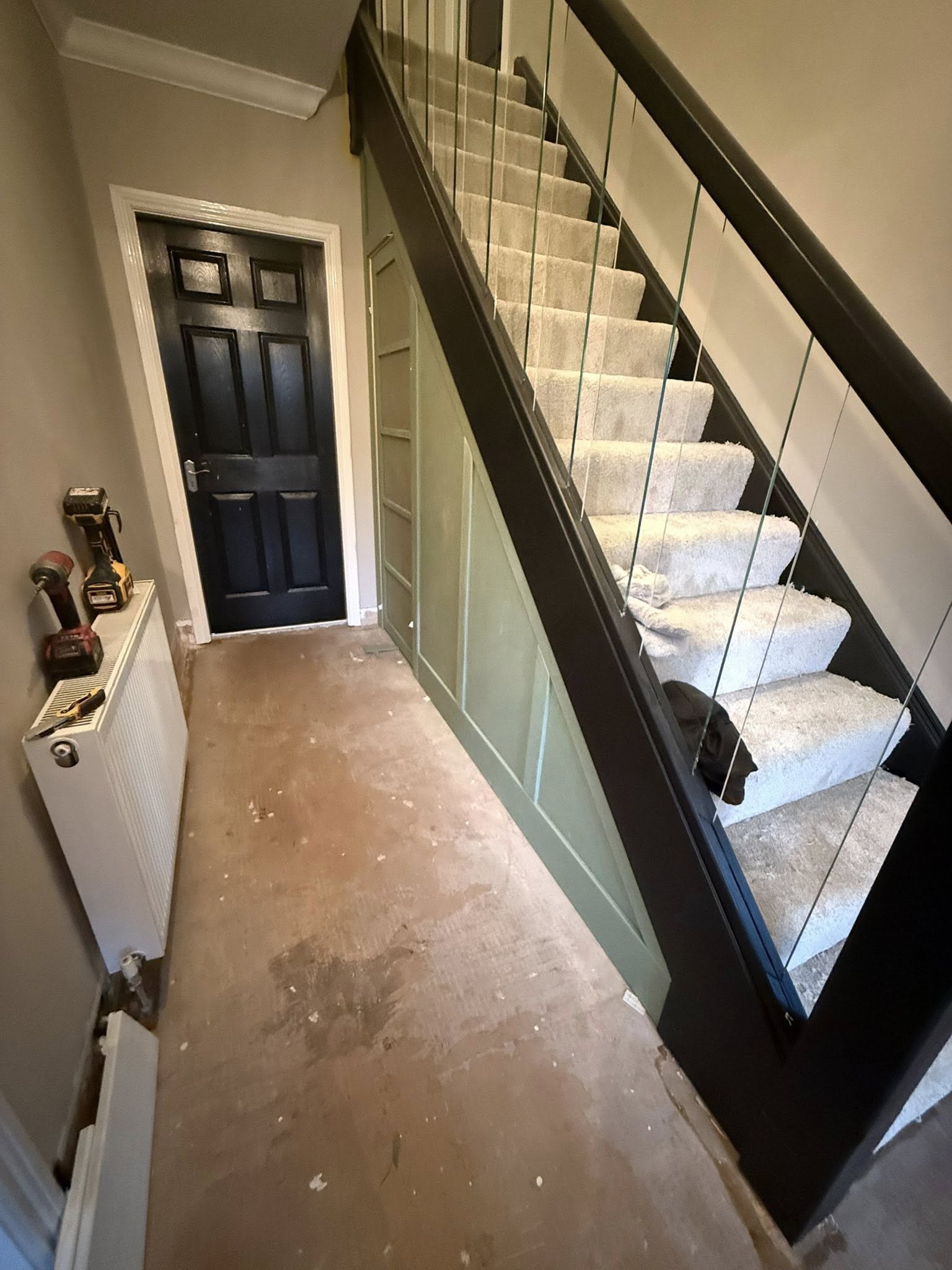 Hallway and staircase renovation